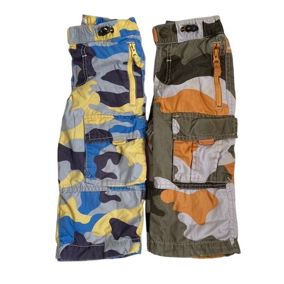 Mini Boden Camouflage Jersey Lined Skate Pants Bundle 1.5-2Y - Picture 1 of 12